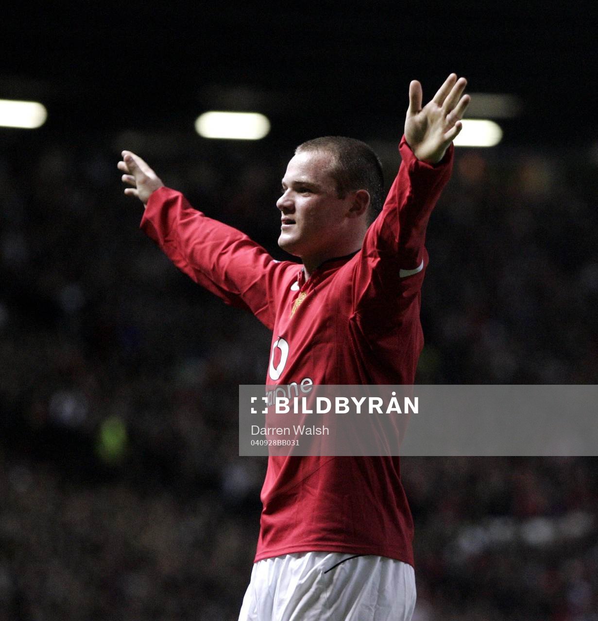 Fotboll, UEFA Champions League, Manchester United v