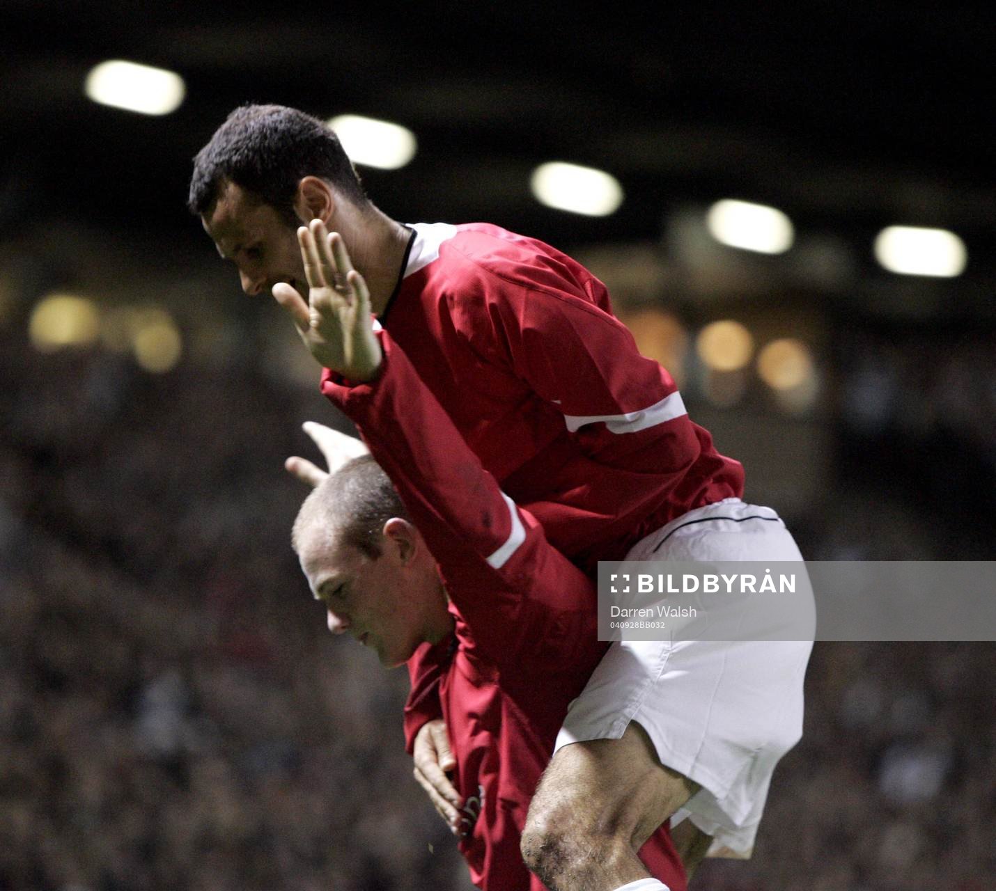 Fotboll, UEFA Champions League, Manchester United v