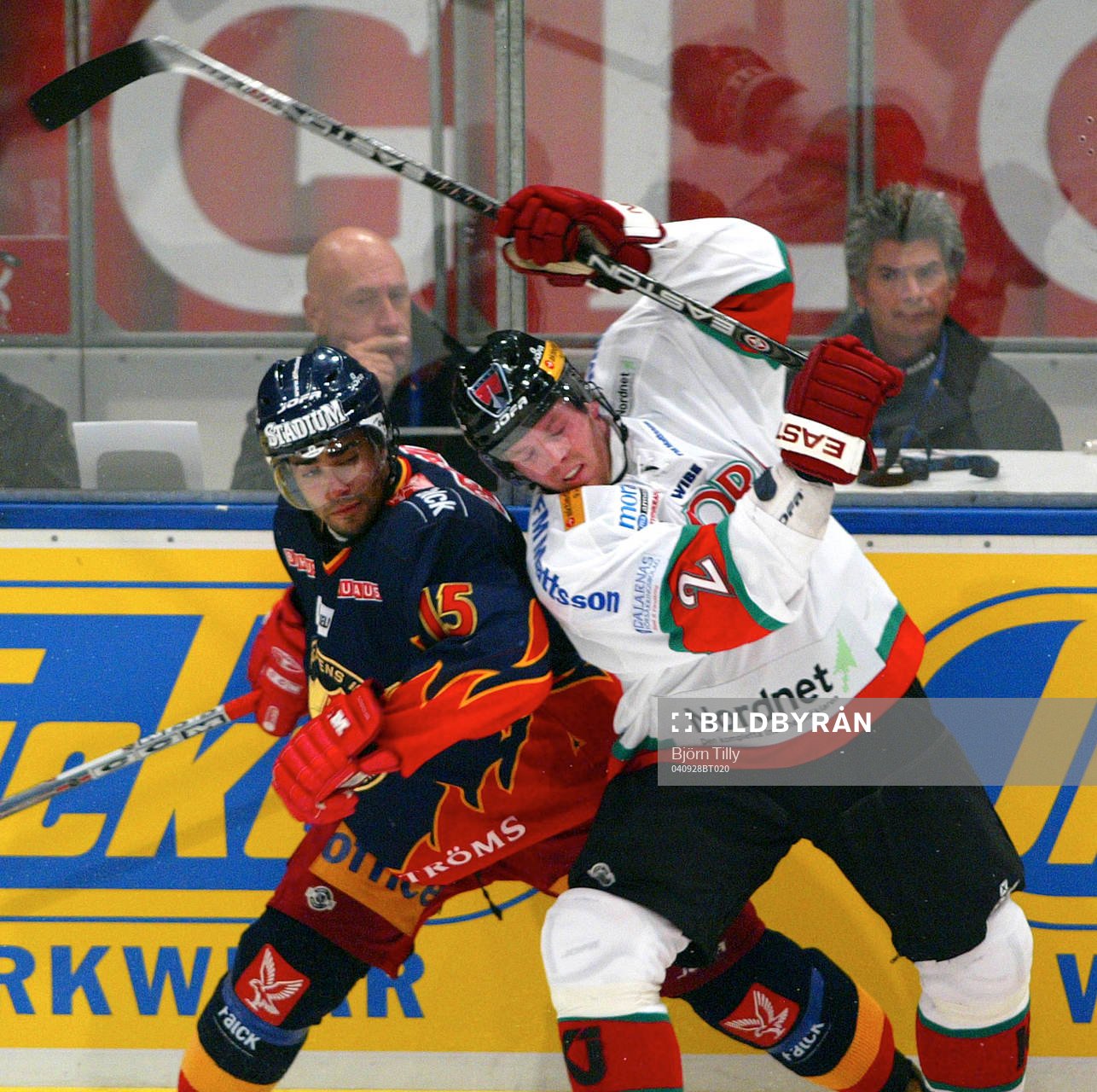 Johnny Oduya, Djurgården och Daniel Cleary, Mora