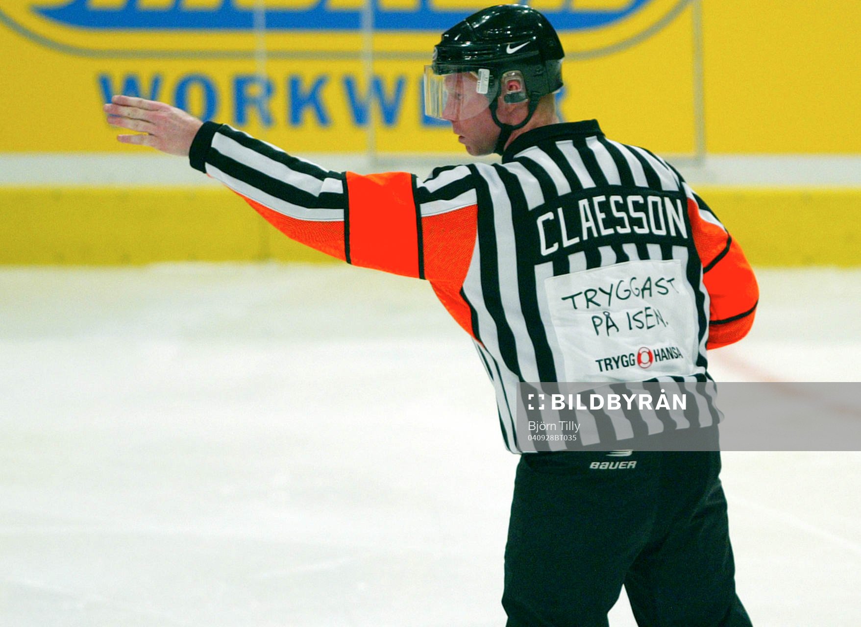Morgan Claesson, domare