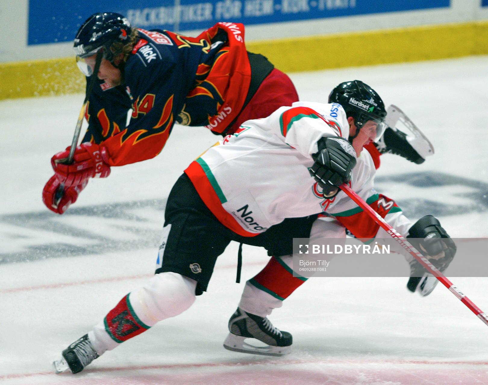 Daniel Tjärnqvist, Djurgården och Shawn Horcoff, Mora