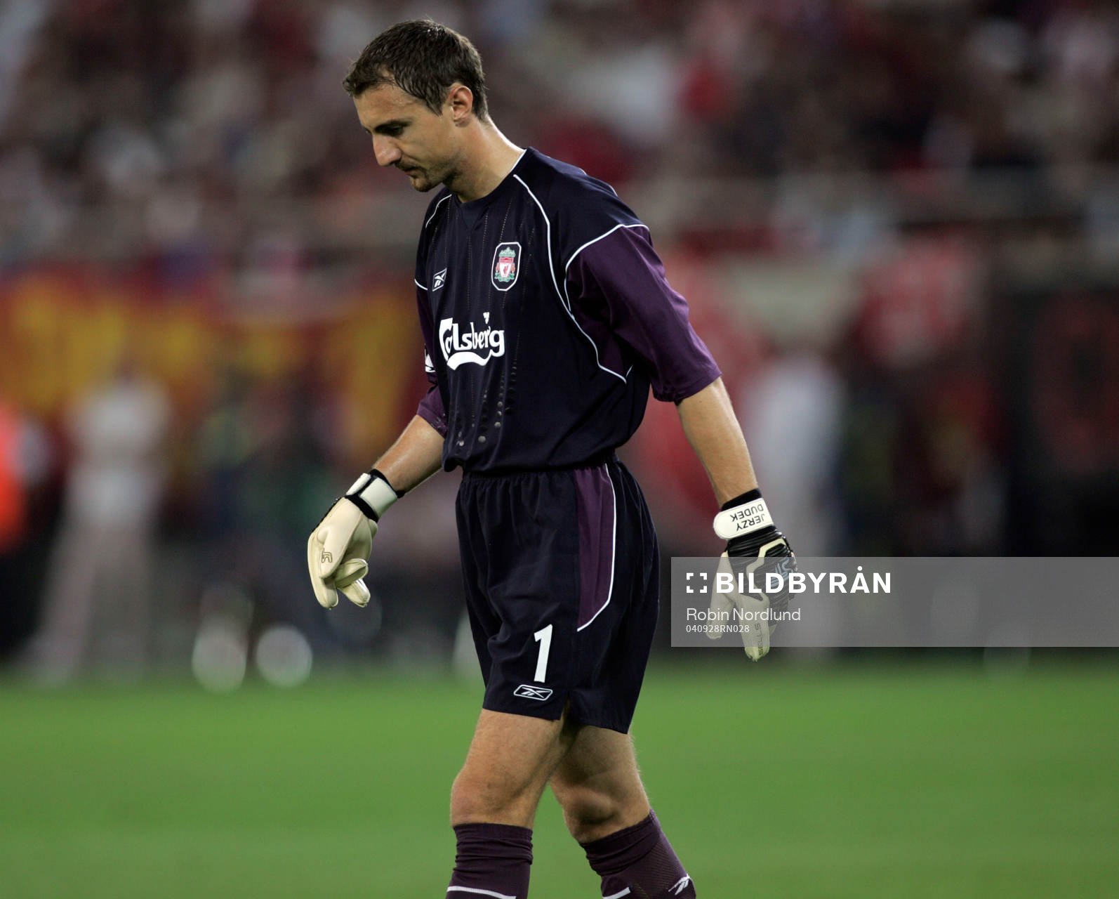 Jerzy Dudek, målvakt Liverpool