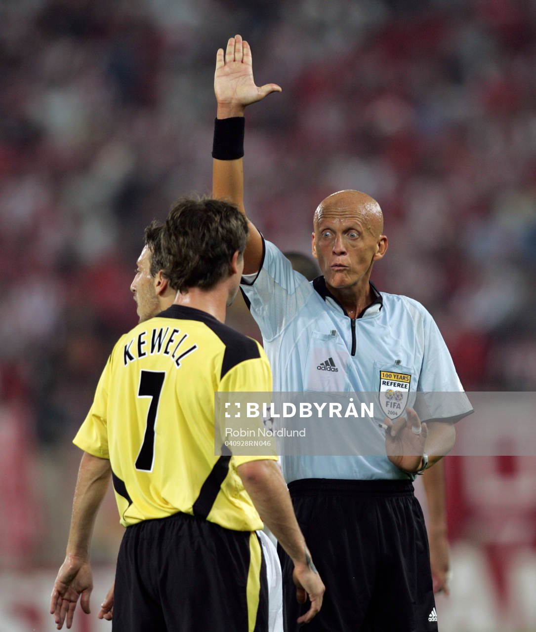 Domare Pierluigi Collina, Italien