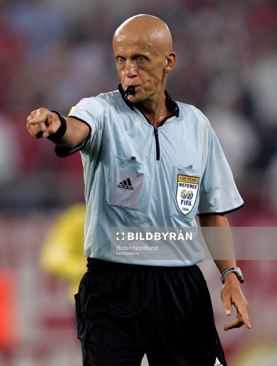 Pierluigi Collina, Domare, fifa, adidas, visselpipa