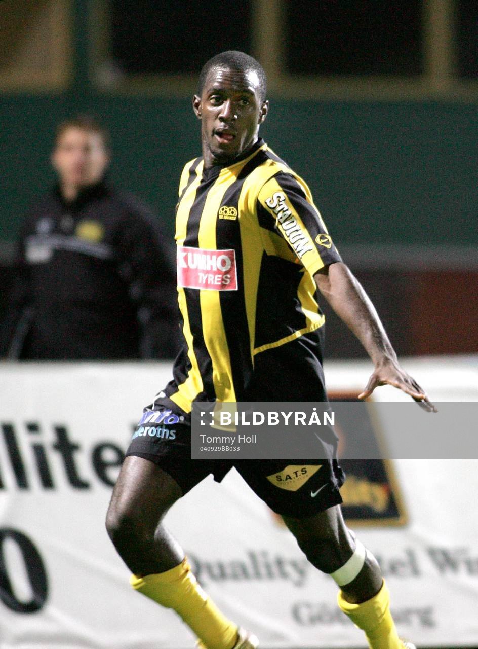 DULE JOHNSON, Häcken (Jubel)