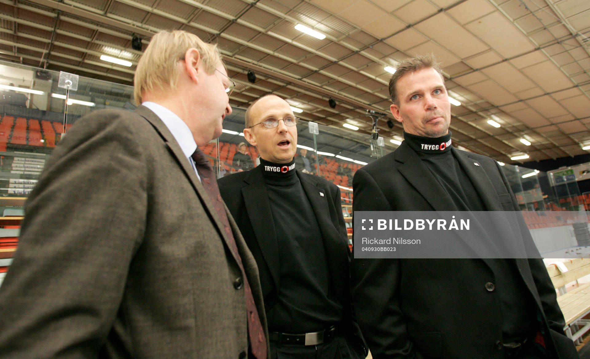 Anders Parmström (Ankan), Björn Kinding och Mats Lusth,