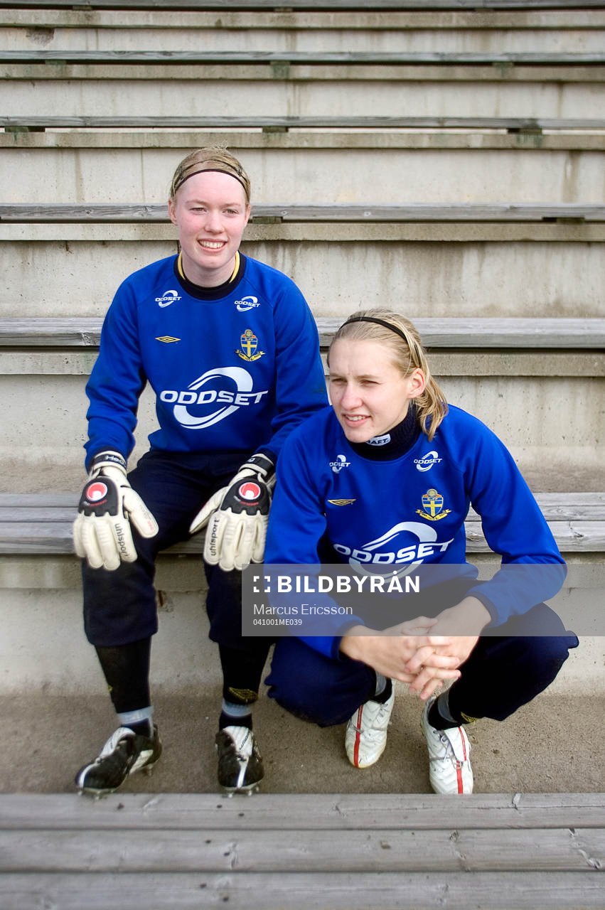 Hedvig Lindahl och Maria Aronsson