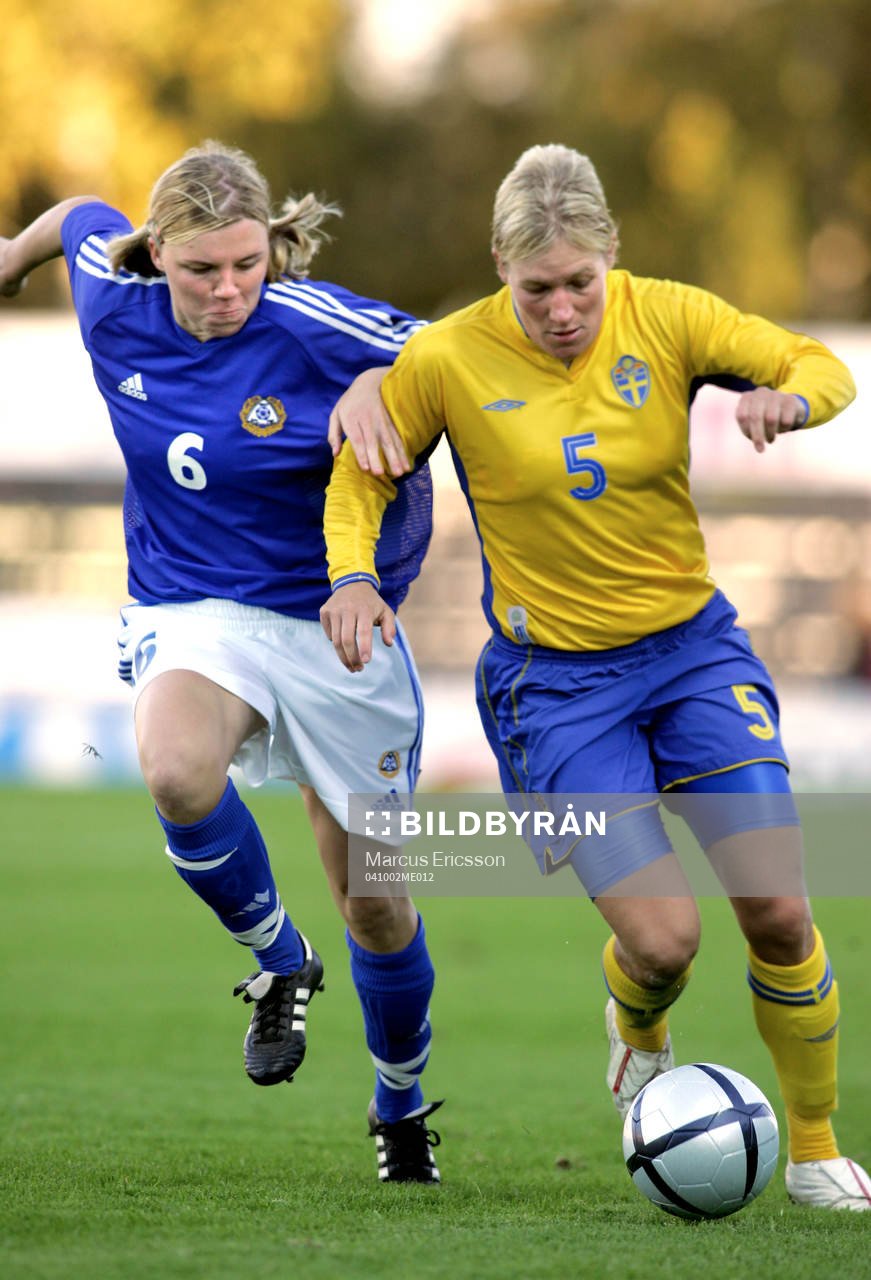 Kristin Bengtsson, Sverige och Eveliina Sarapää, Finland