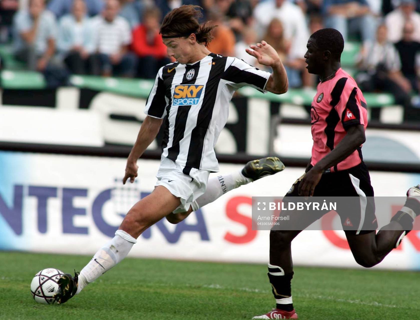 Fotboll, italiensk, Serie A, Udinese - Juventus. Zlatan