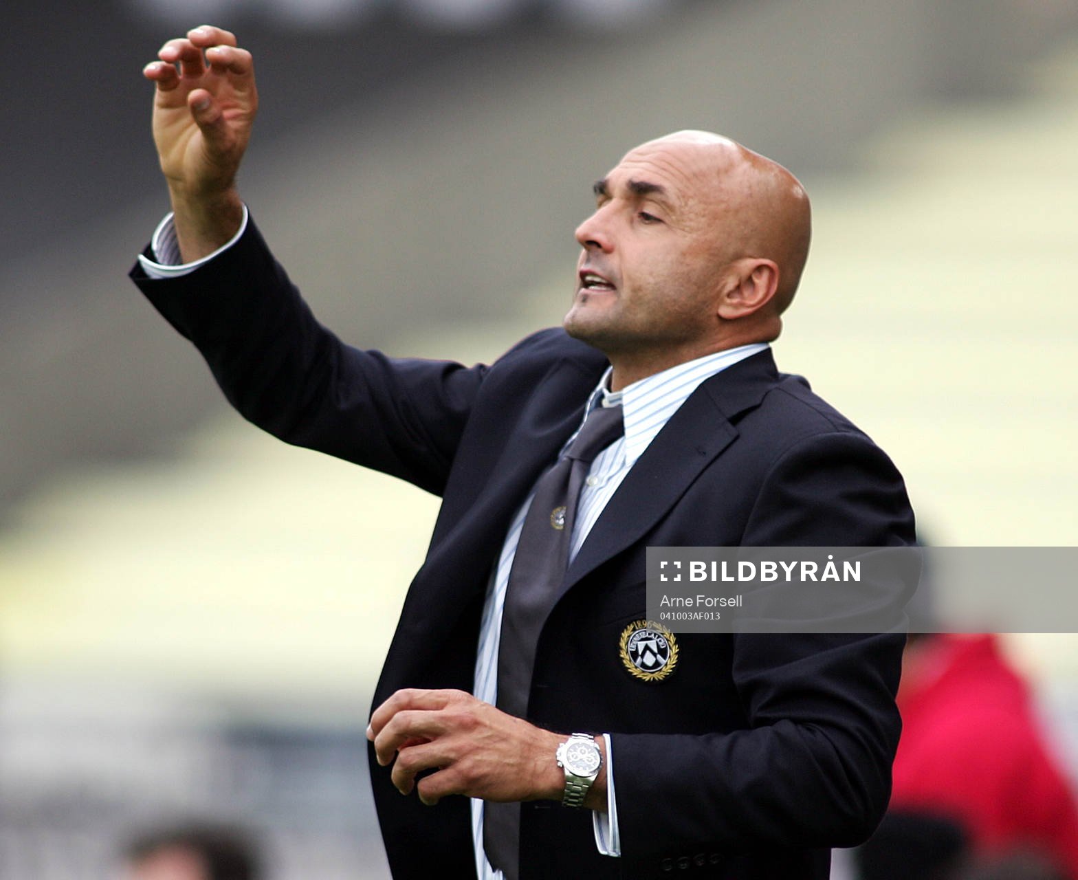 Spalletti, tränare, Udinese