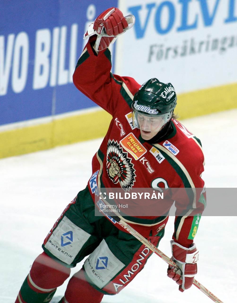 Jonas Johnsson, Frölunda, jubel