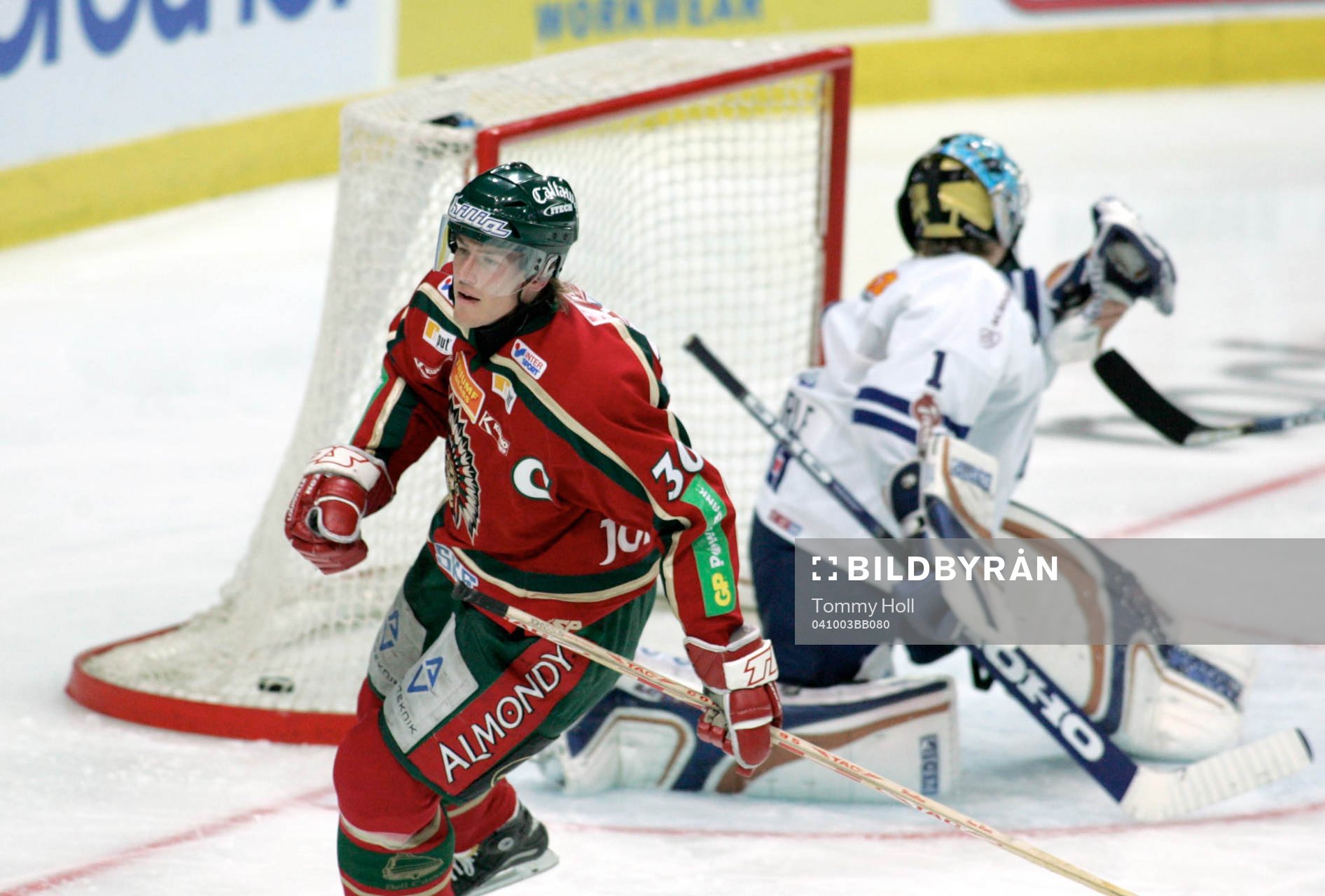 Jonas Johnsson, Frölunda gjorde 2 - 0