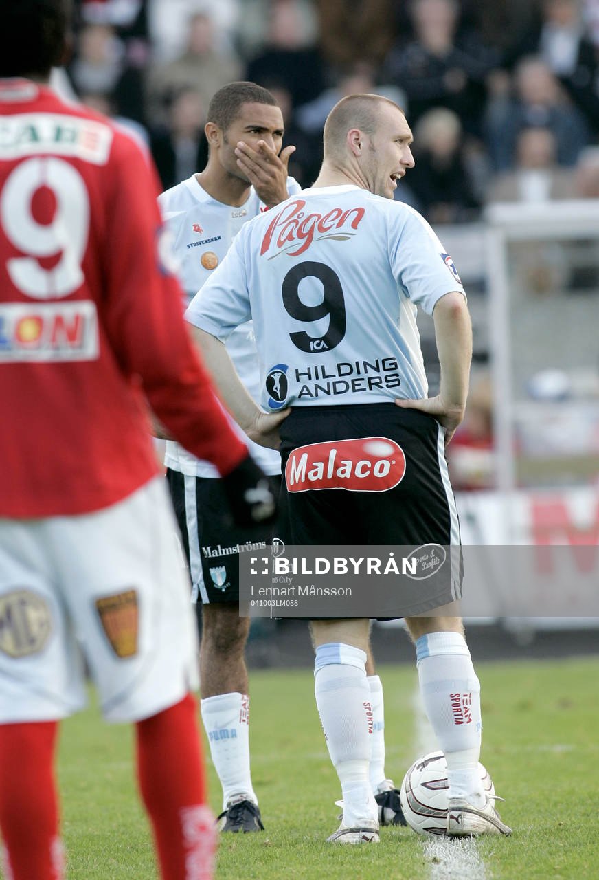 Avspark, Afonso Alves och Niklas Skoog
