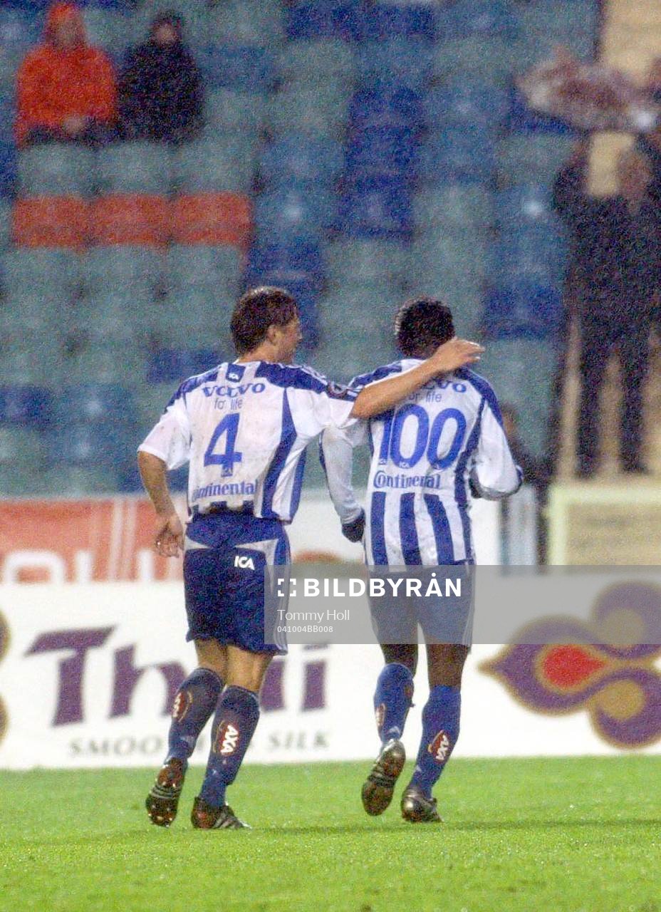 Sebastian johansson och Peter Ijeh, Göteborg (Jubel)