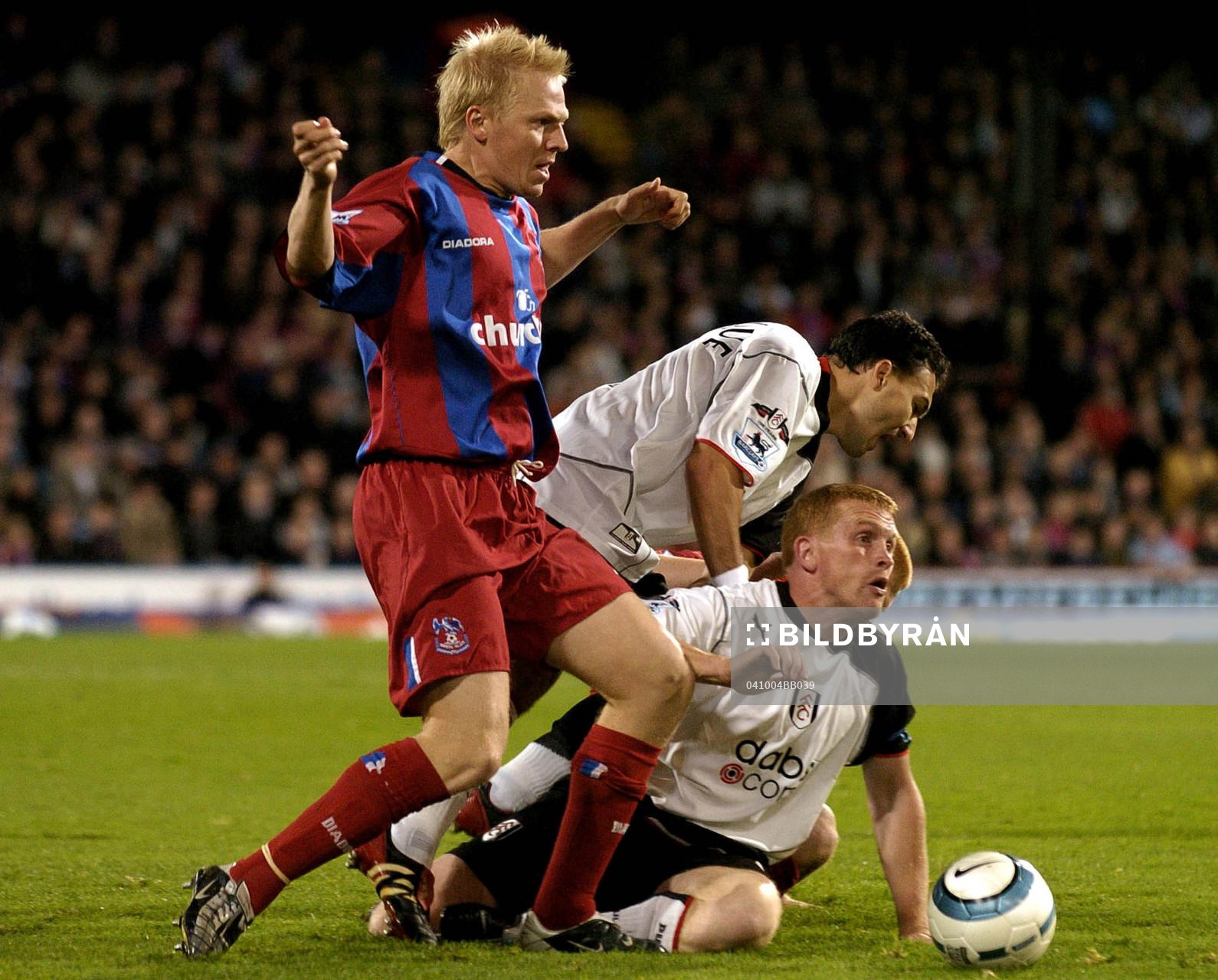 Aki Riihilahti, Crystal Palace, Mark Pembridge och Steed