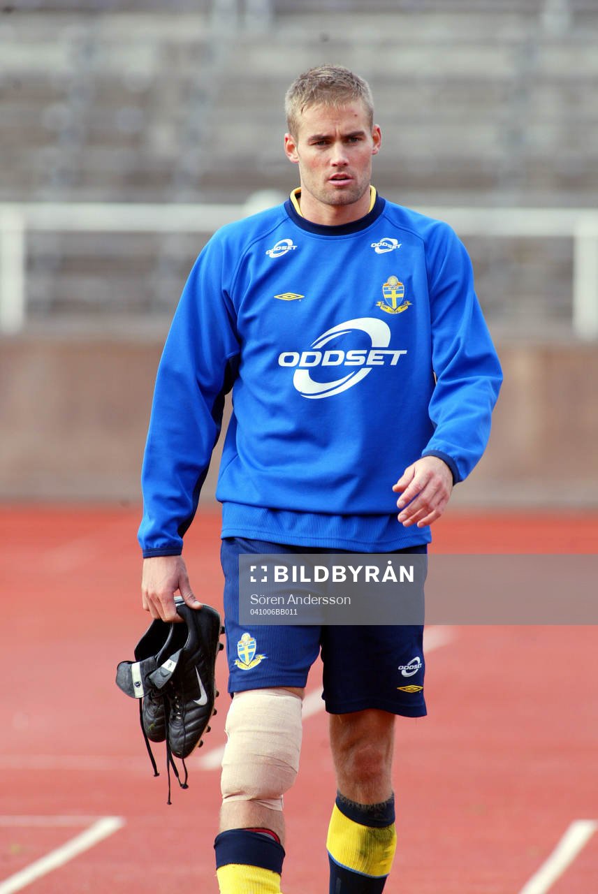 Olof Mellberg, Sverige, skada