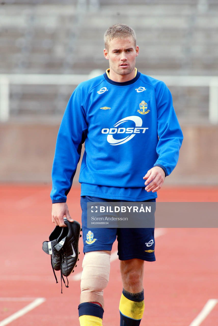 Olof Mellberg, Sverige, skada