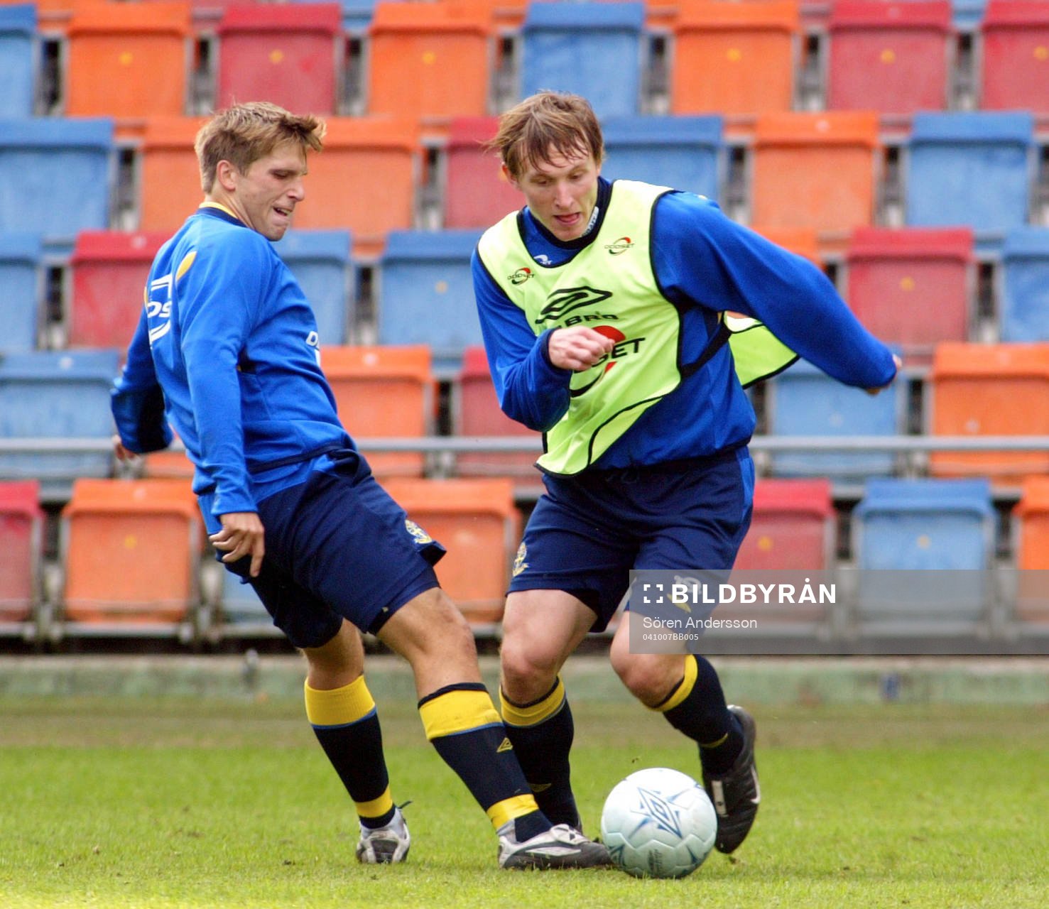 Anders Svensson och Kim Källström, Sverige