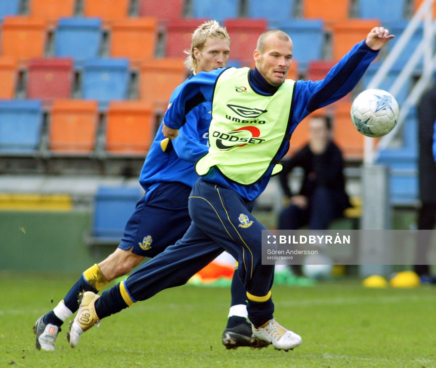 Fredrik Ljungberg och Christian Willhelmsson, Sverige