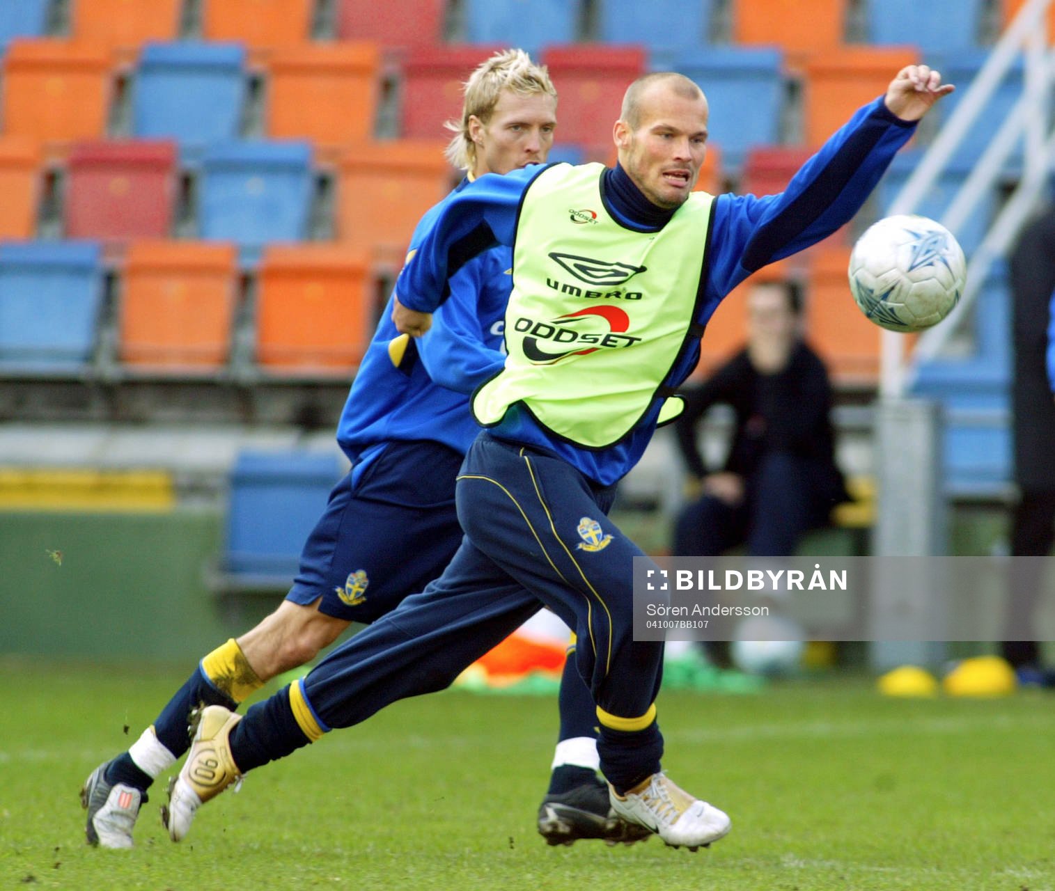 Fredrik Ljungberg och Christian Willhelmsson, Sverige