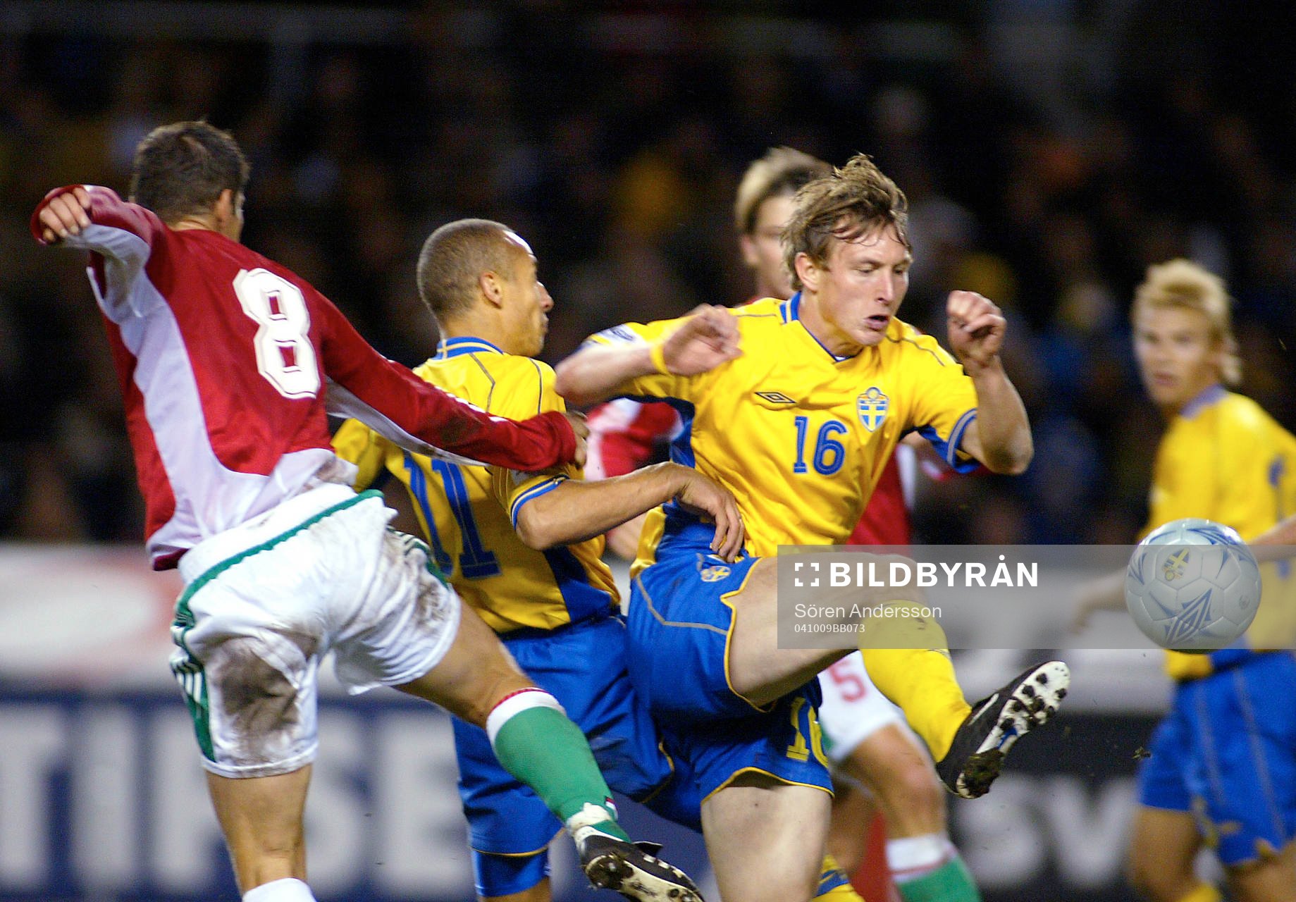 Kim Källström och Henrik Larsson, Sverige