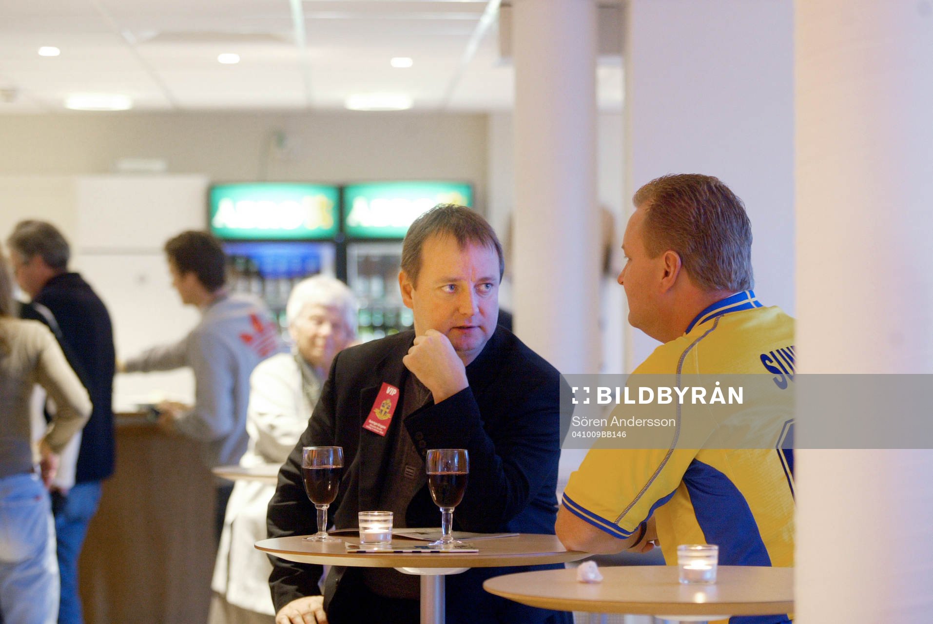 Fotboll, sportbaren