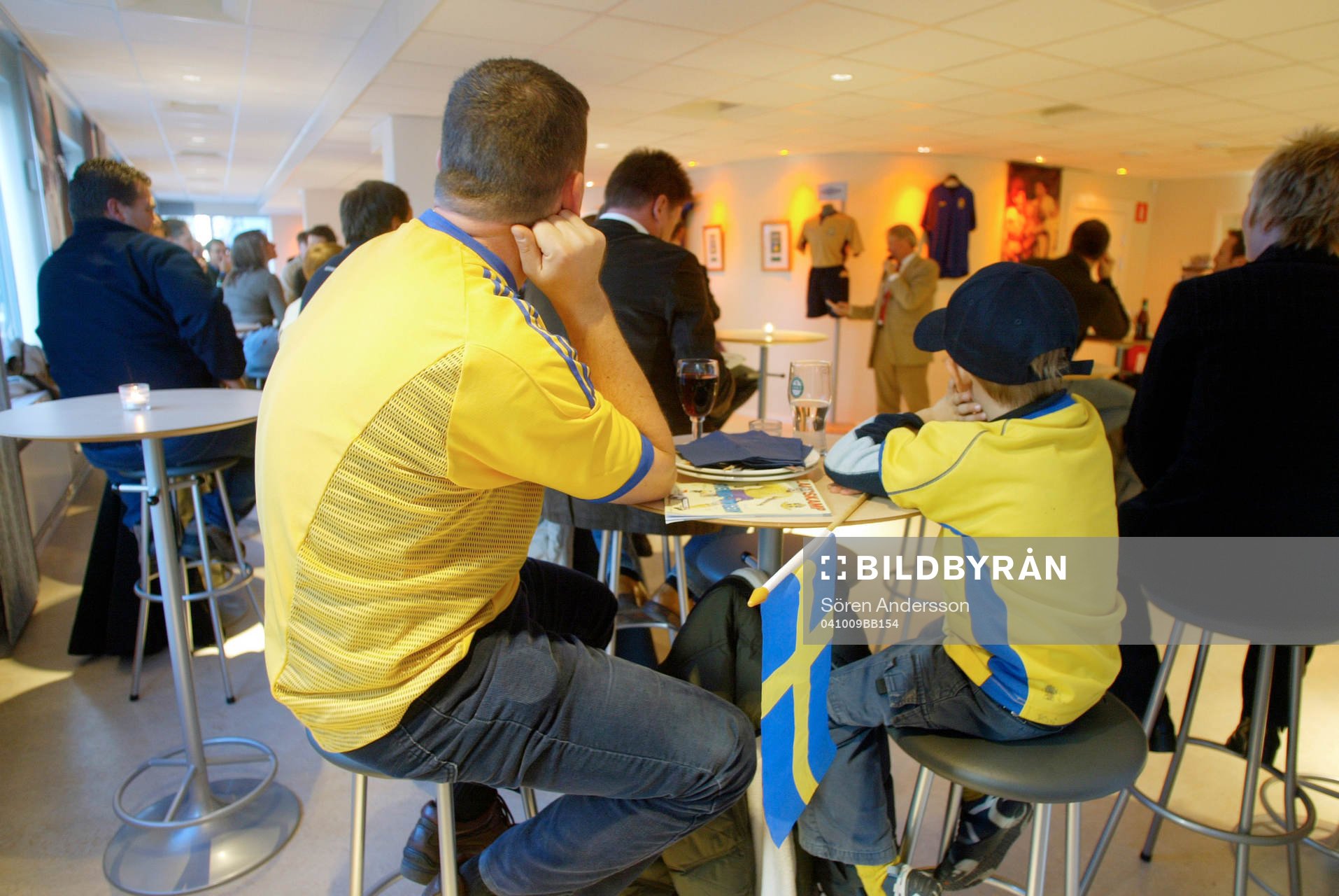 Fotboll, sportbaren