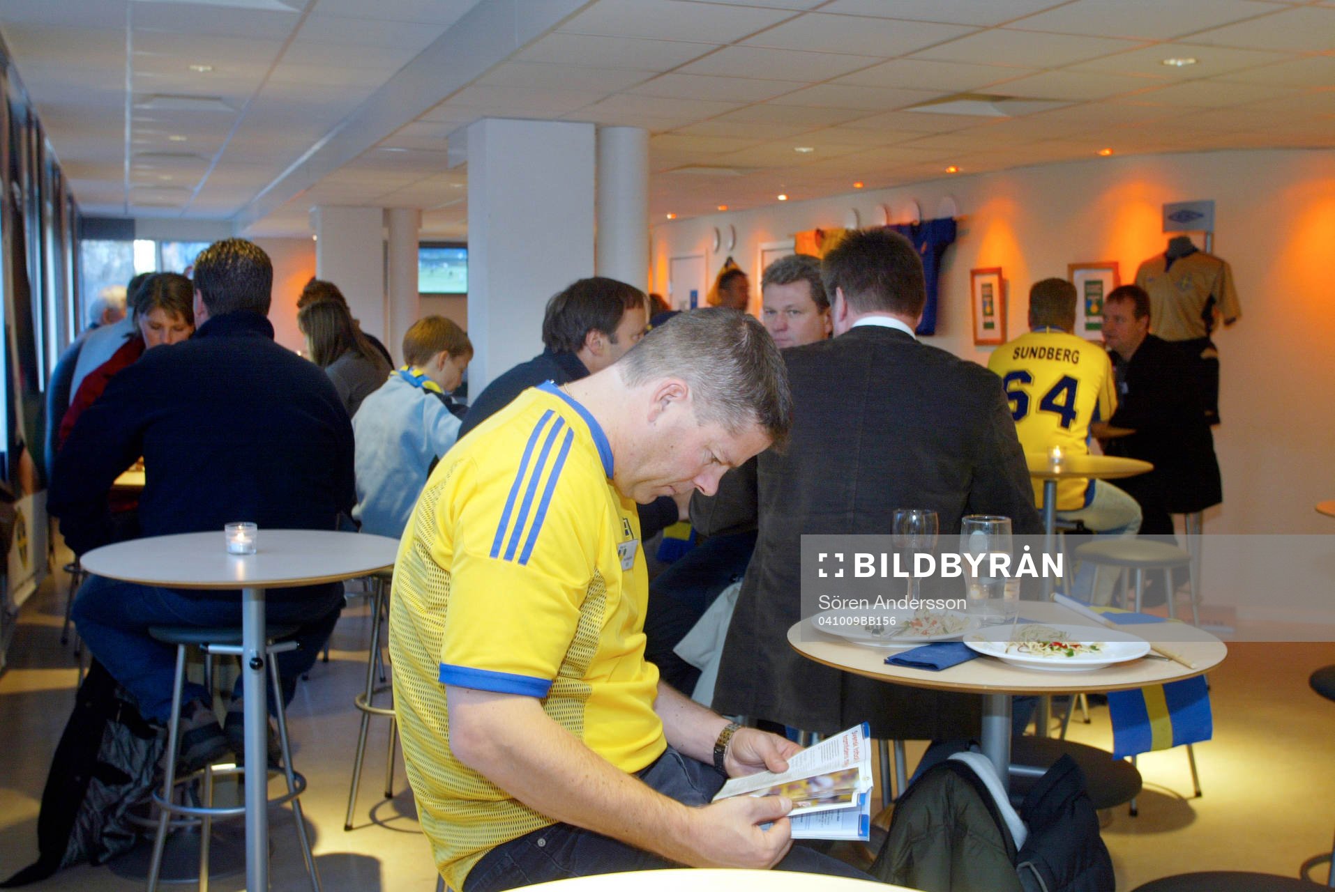 Fotboll, sportbaren