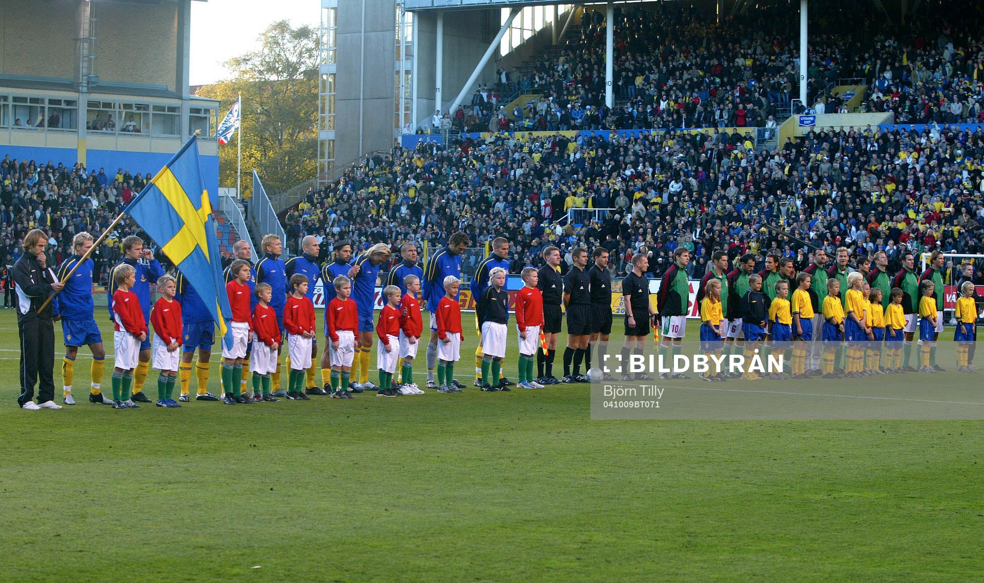 Fotboll, VM-kval, Sverige - Ungern