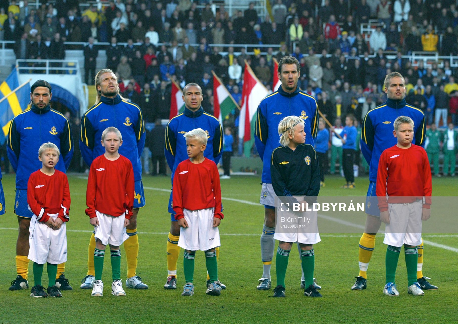 Fotboll, VM-kval, Sverige - Ungern