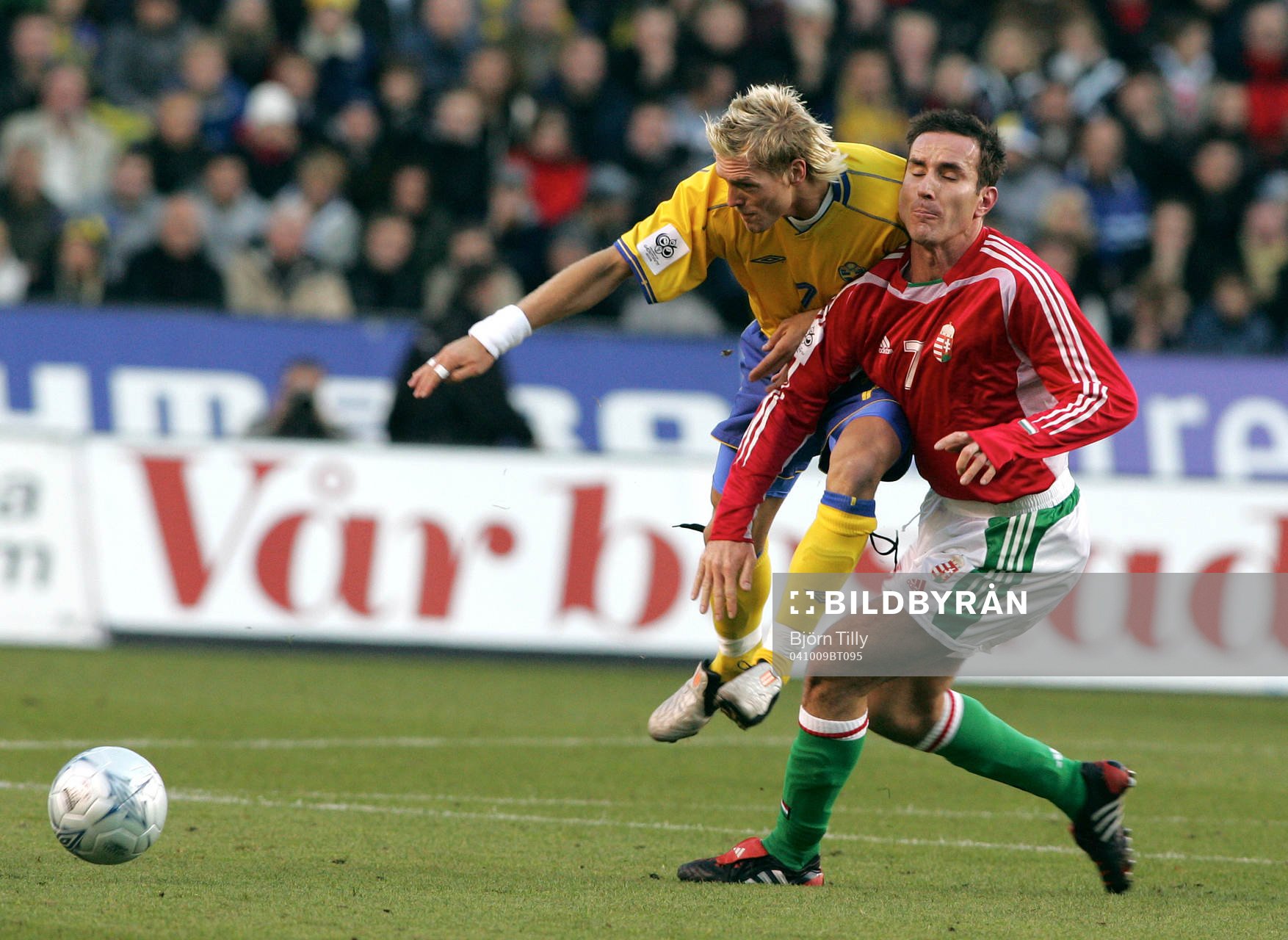 Christian Wilhelmsson, Sverige och Balazs Molnar, Ungern
