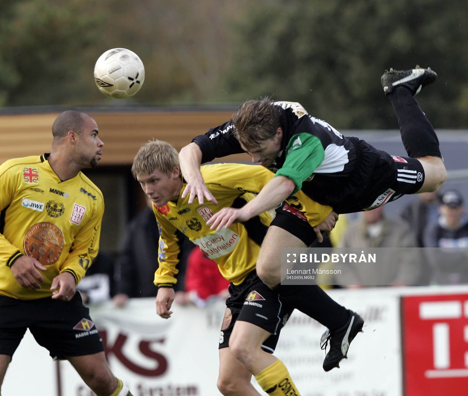 Marcus Senften och Robin Cederberg, Mjällby toppar Fredrik