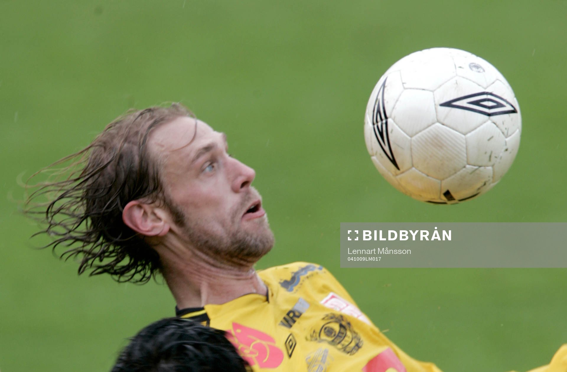 Andreas Boven Svensson, nedtagning på bröstet