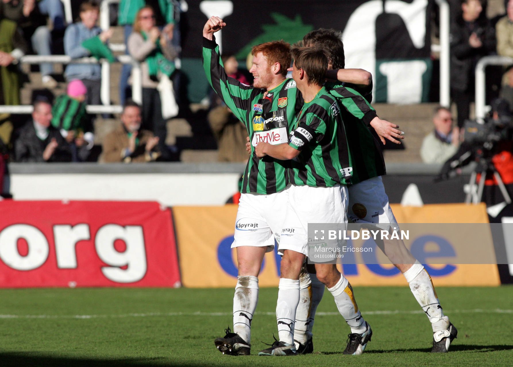 Ivan Ottordahl, GAIS, jubel