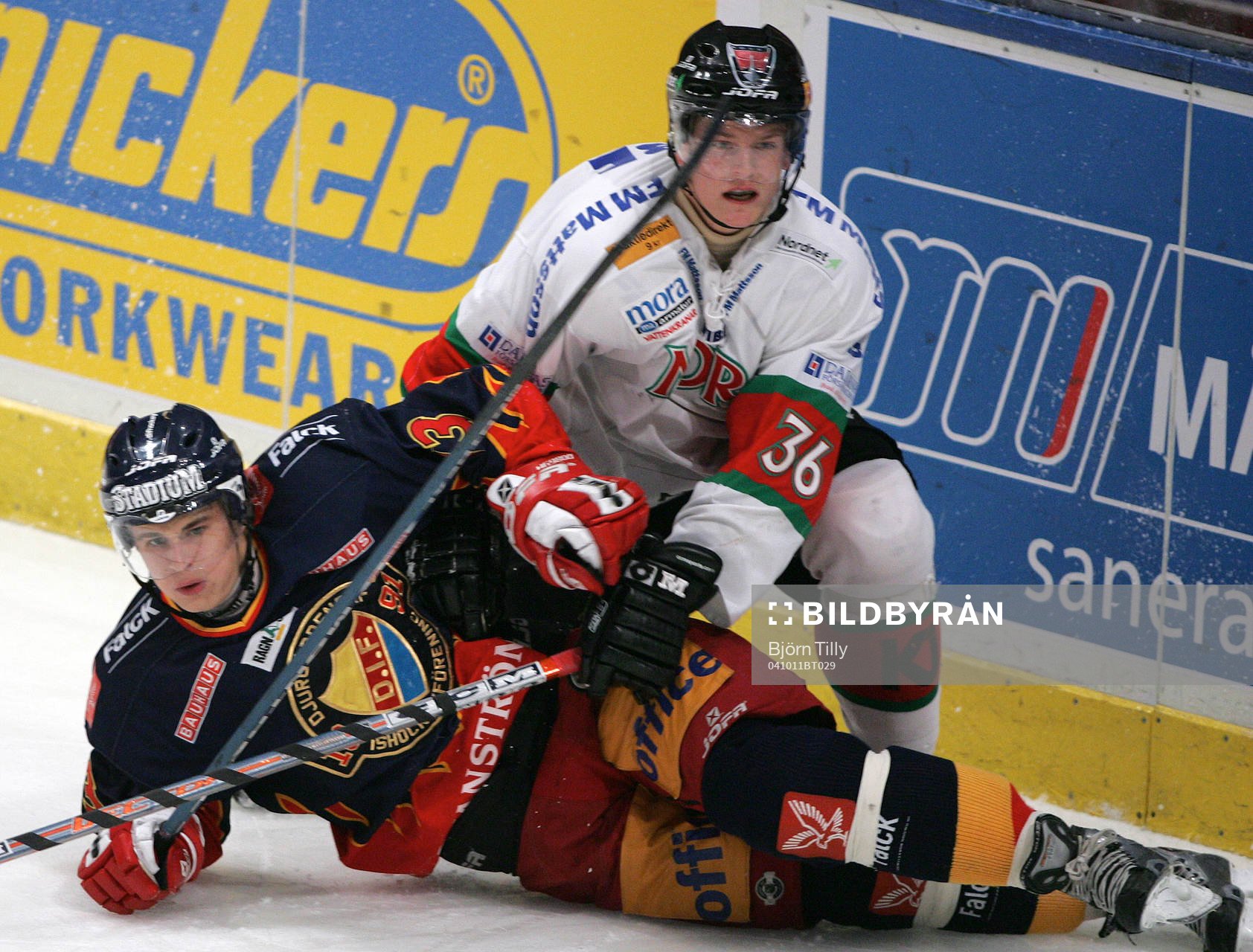 Johannes Salmonsson, Djurgården och Adam Andersson, Mora