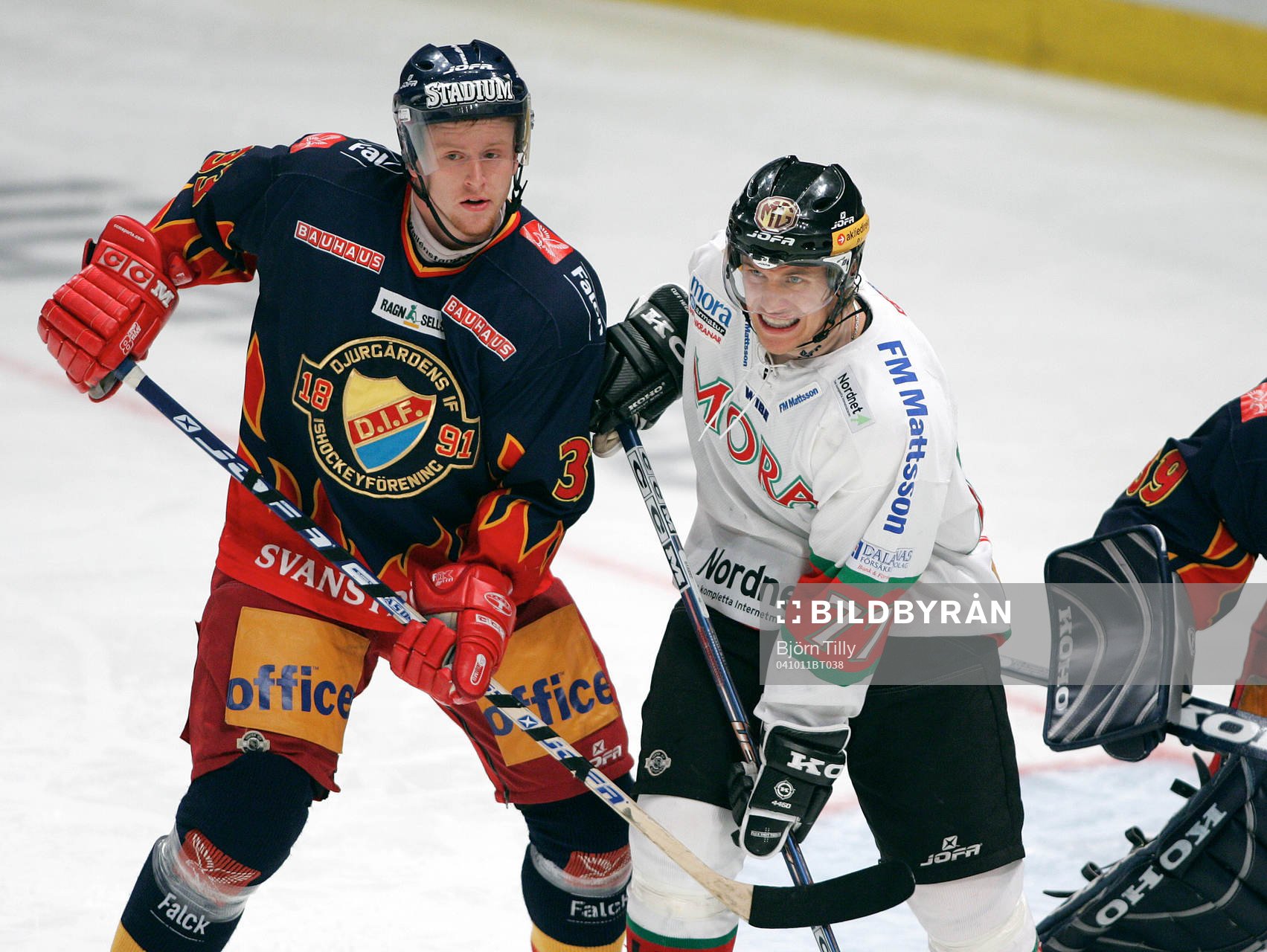 Daniel Fernholm, Djurgården och Martin Jansson, Mora