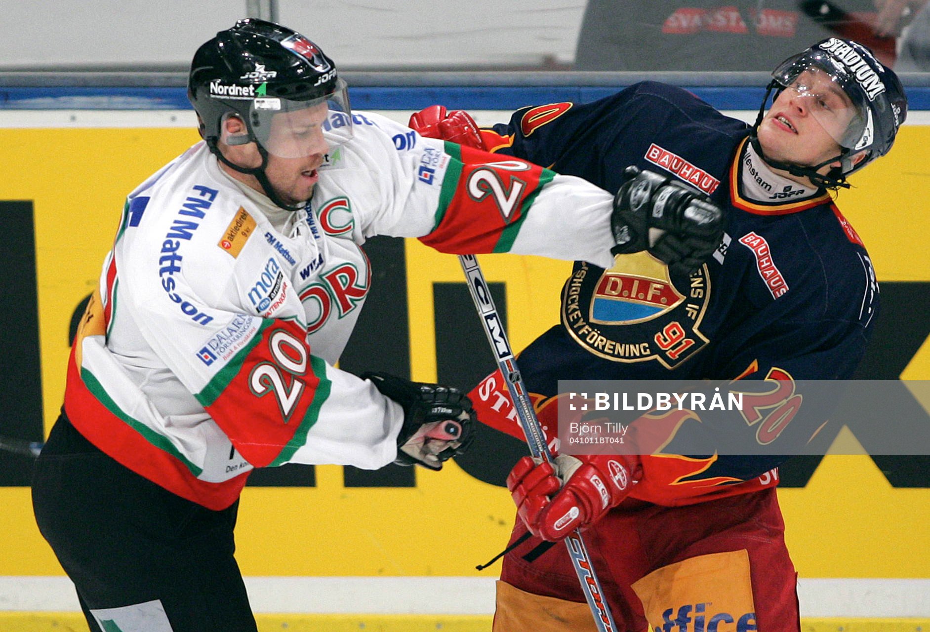 Magnus Sandberg, Mora och Christian Eklund, Djurgården