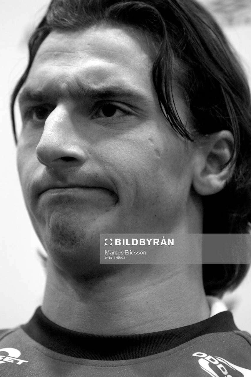 Presskonferens. Zlatan Ibrahimovic