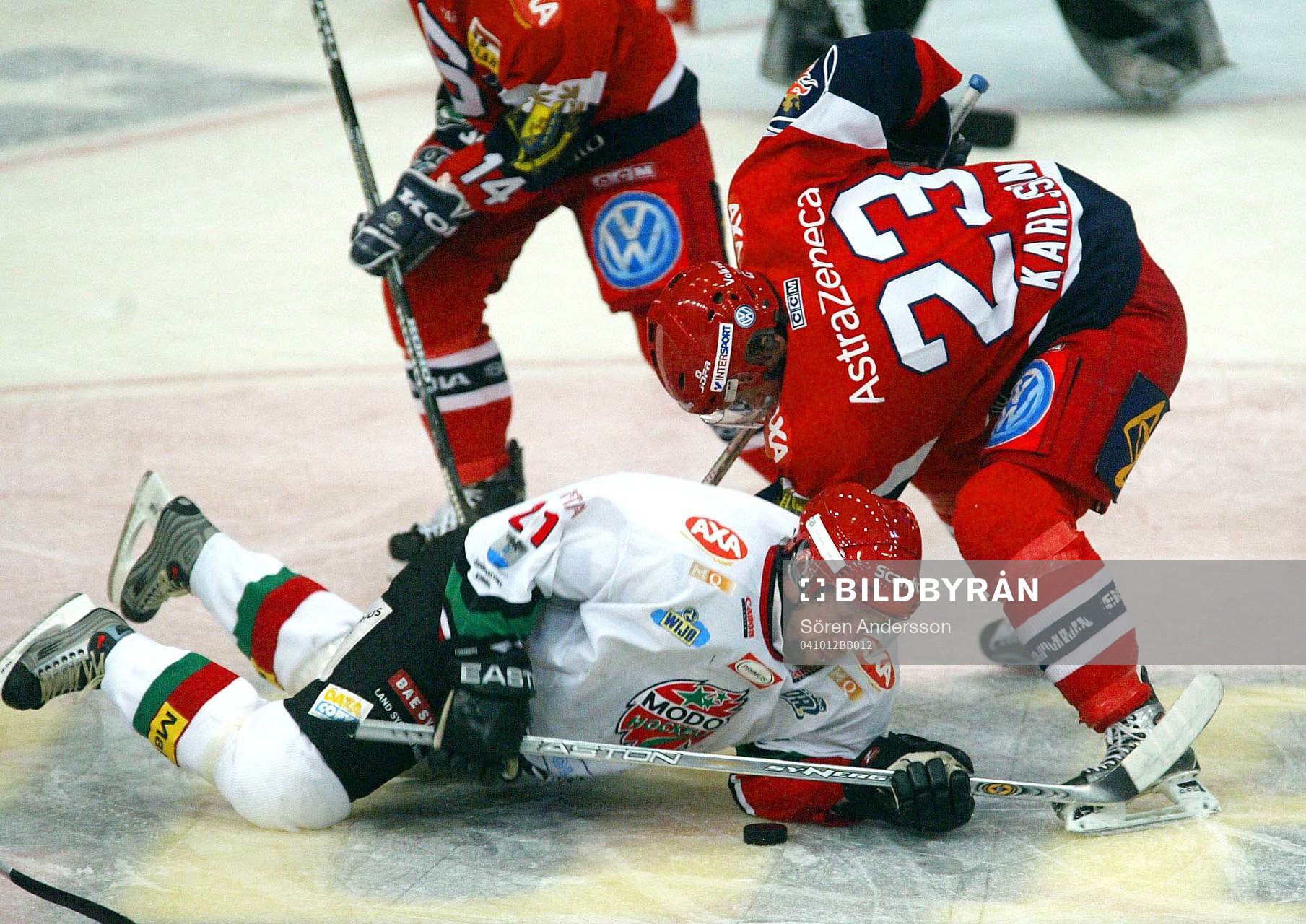 Peter Forsberg, Modo och Magnus Hedlund, Södertälje