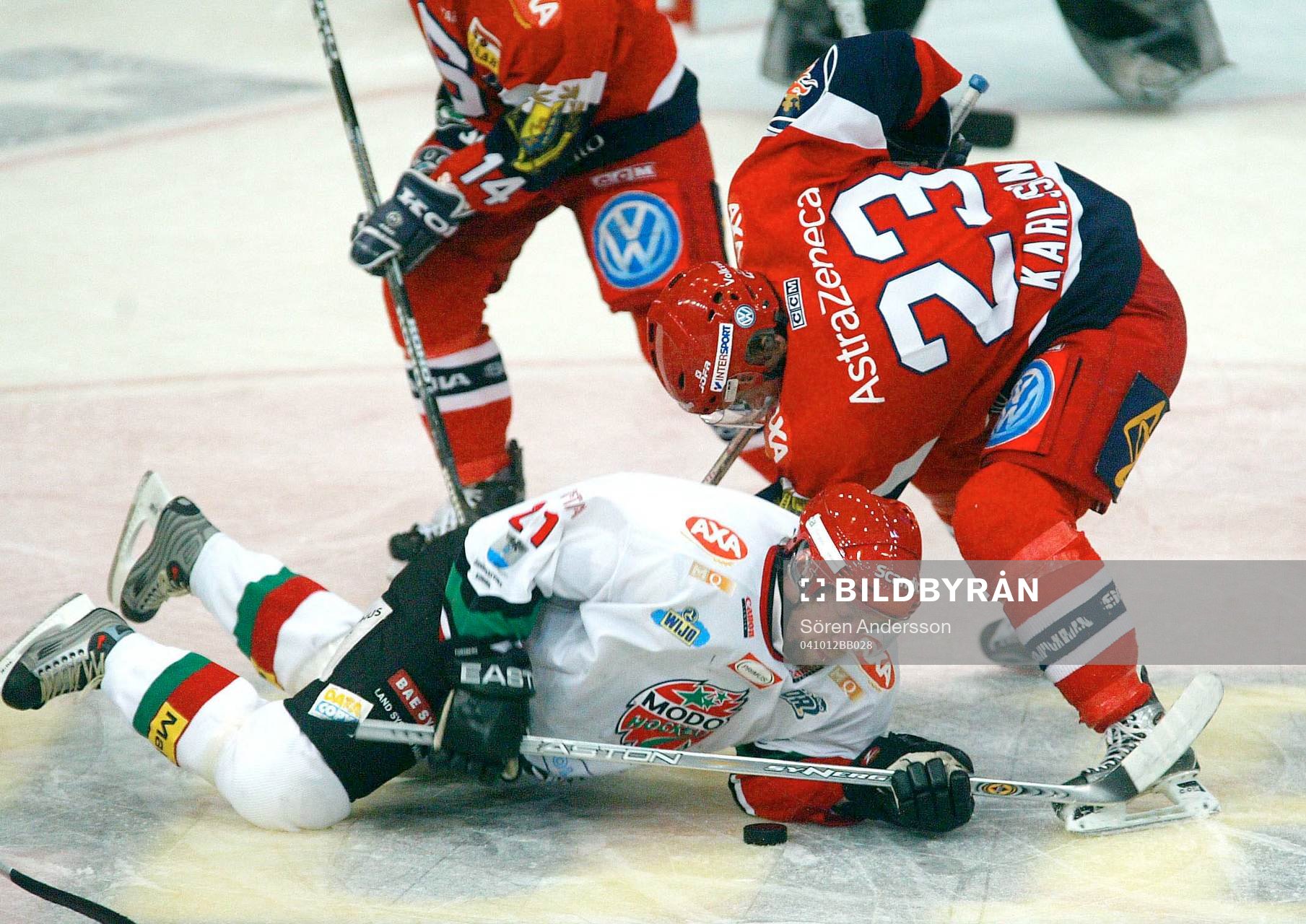 Peter Forsberg, Modo och Magnus Hedlund, Södertälje