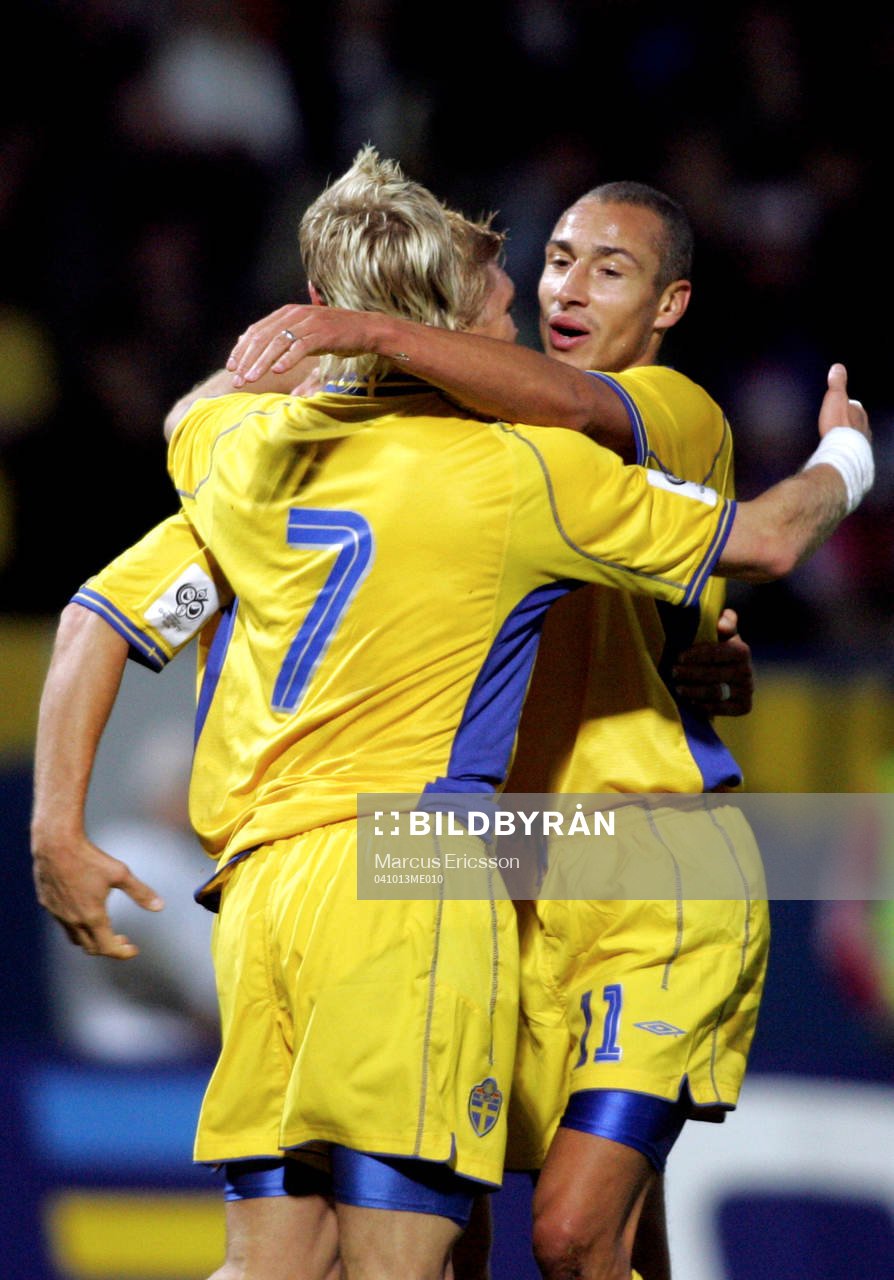 Henrik Larsson, Marcus Allbäck och Christian Wilhelmsson
