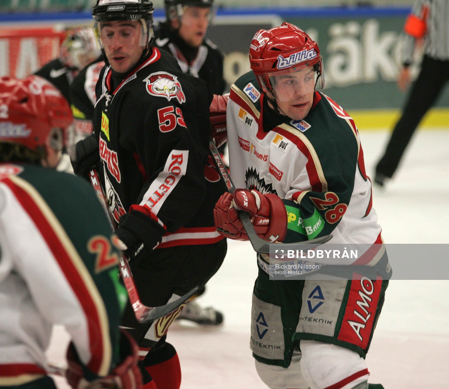 Brett McLean , Malmö och Martin Plüss, Frölunda