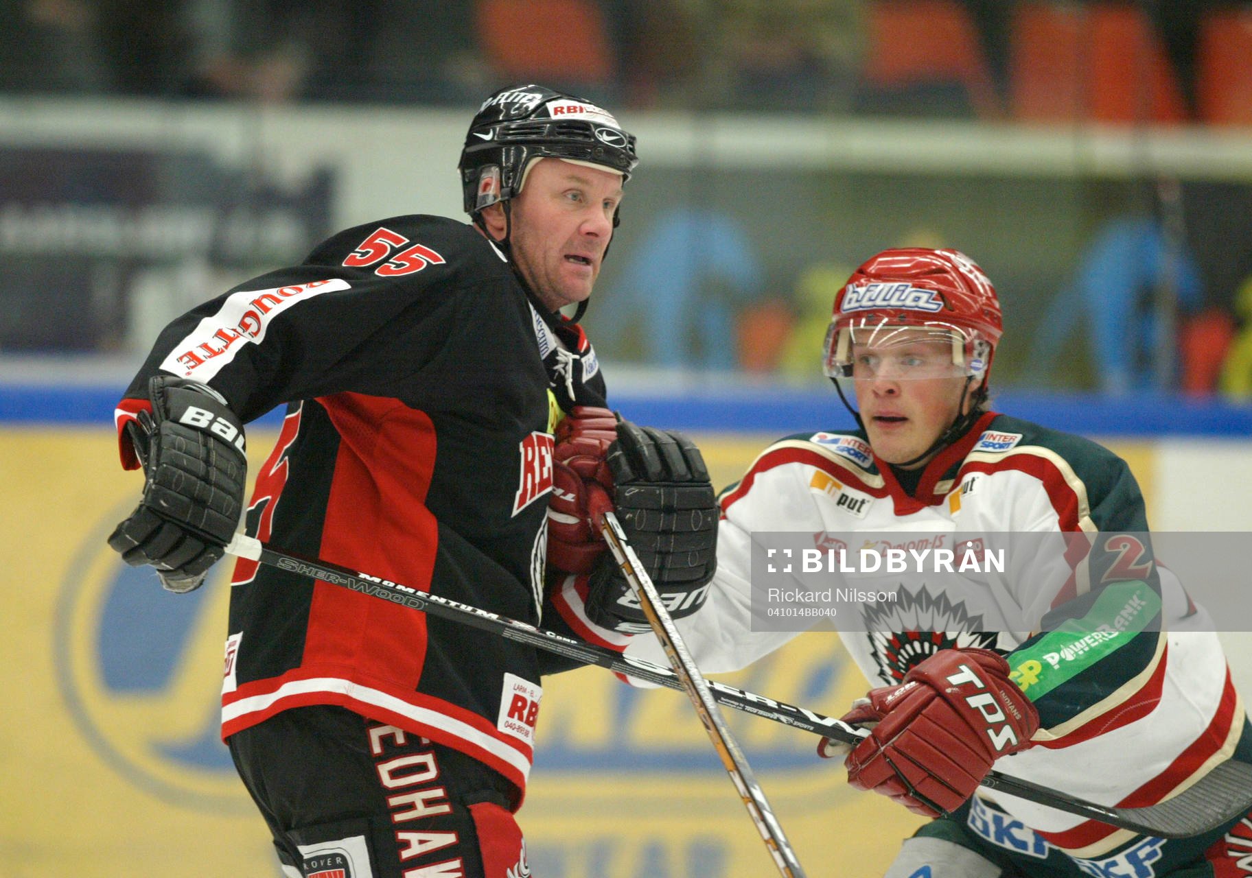 Peter Andersson, Malmö och Martin Plüss, Frölunda