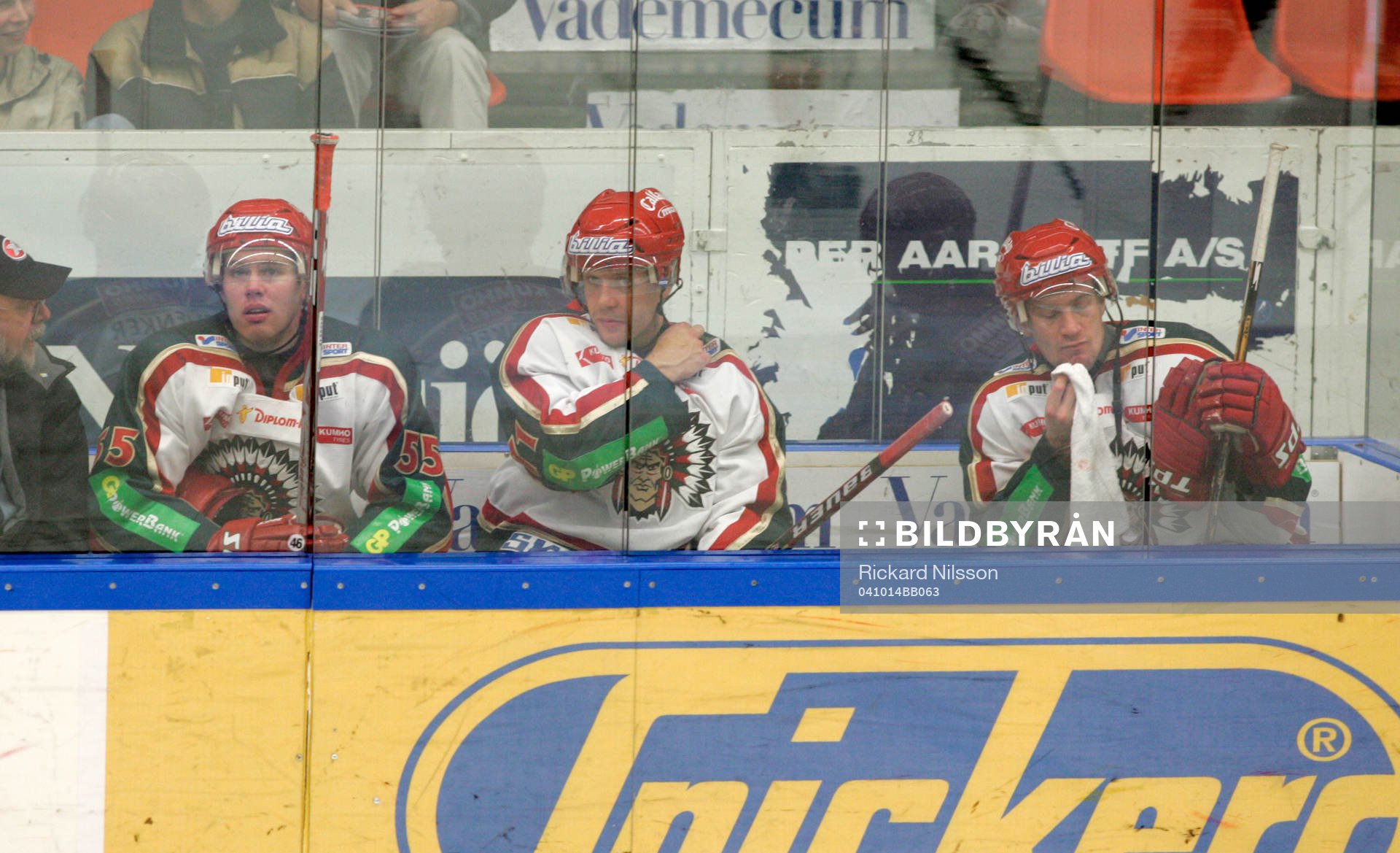 Utvisning, Christian Bäckström, Magnus Kahnberg och
