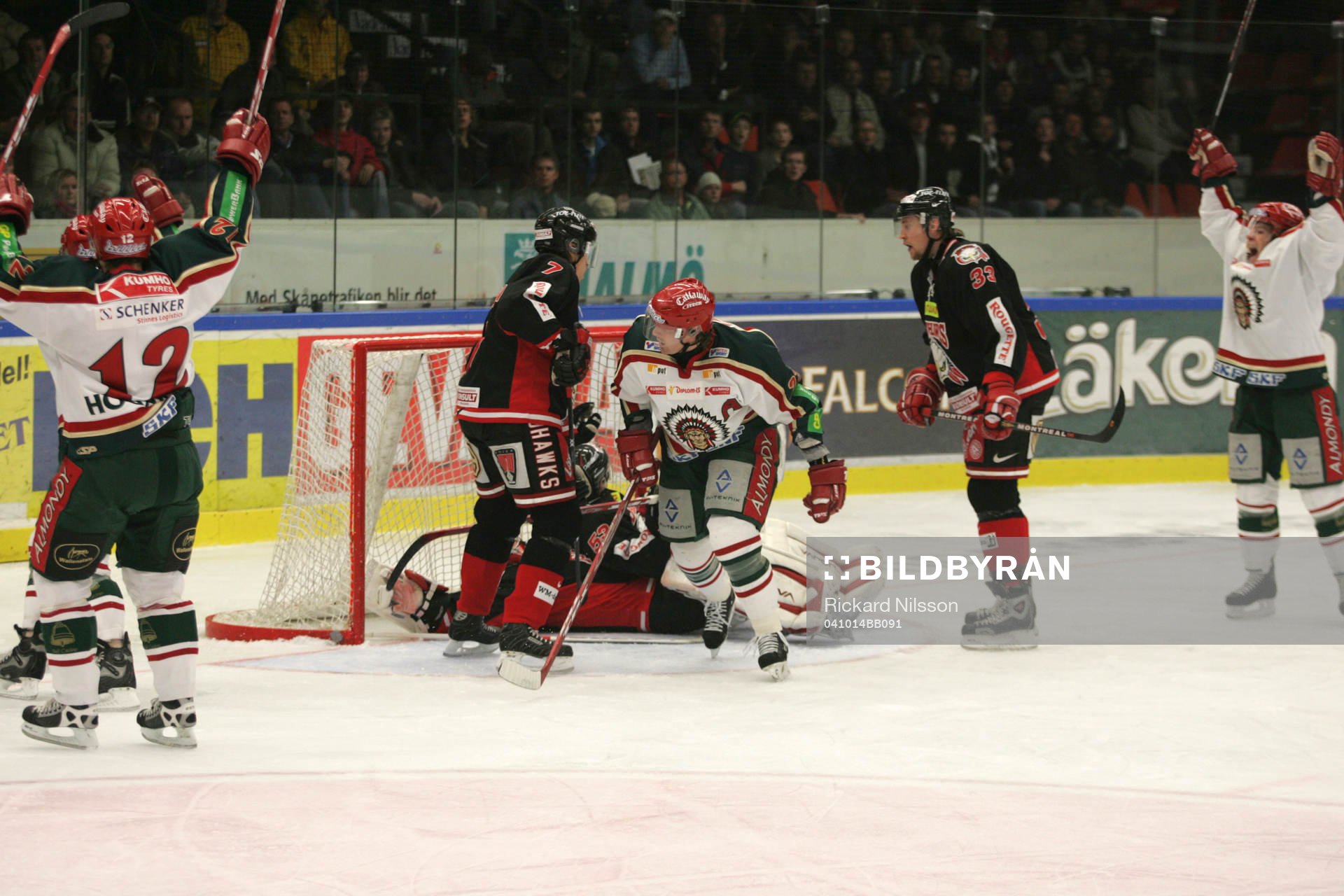 Frölunda, jubel
