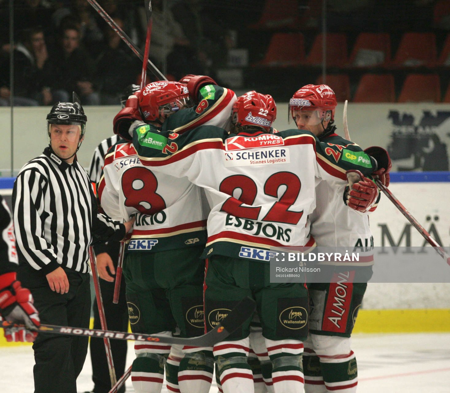 Frölunda, jubel