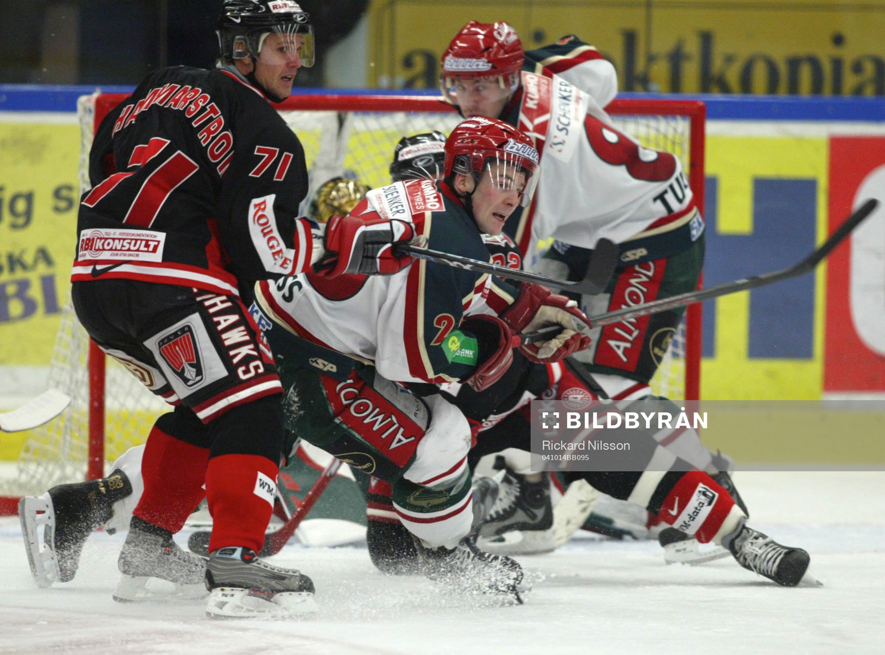 Peter Hammarström, Malmö och Martin Plüss, Frölunda