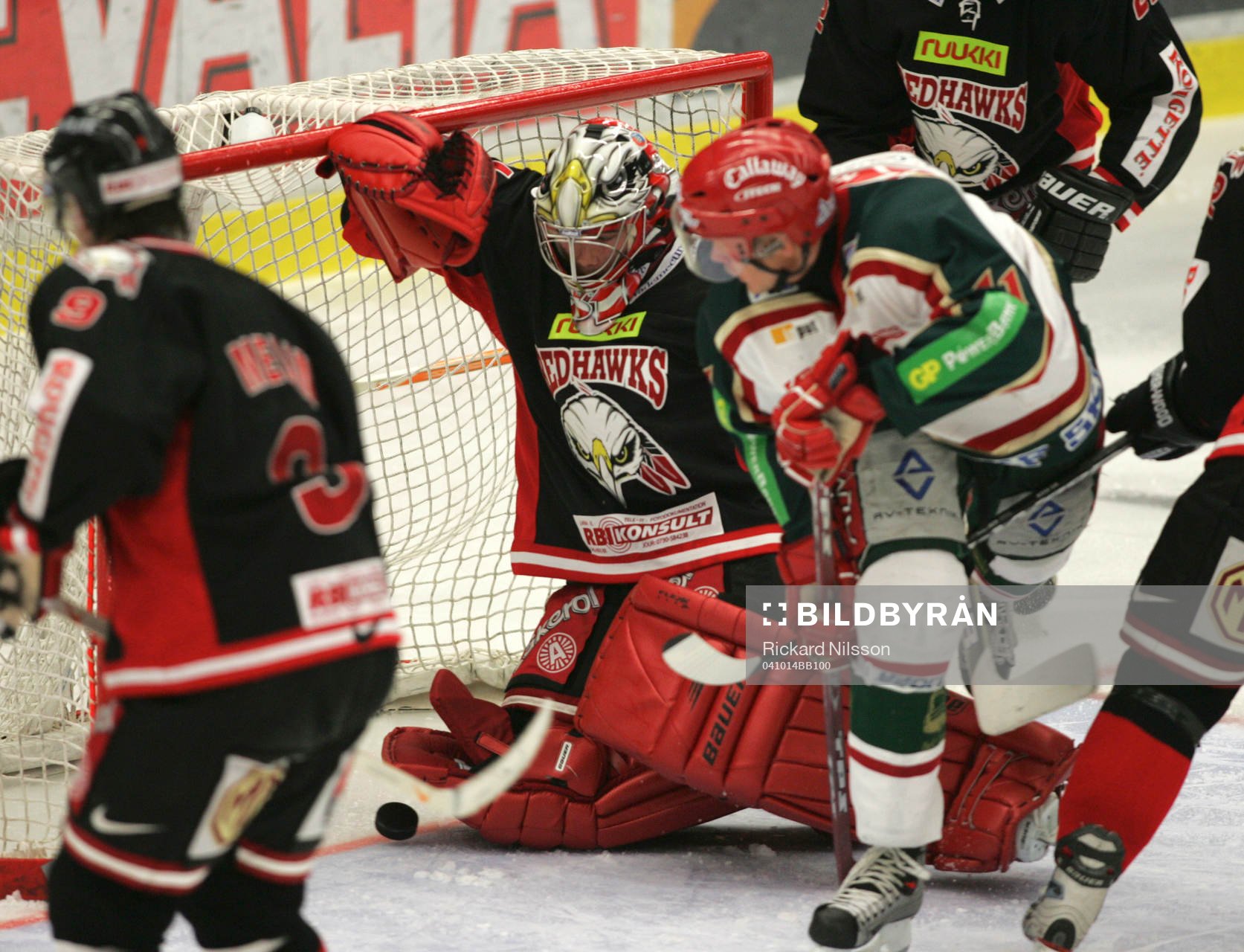 Magnus Kahnberg, Frölunda, Peter Hirsch, målvakt, Malmö