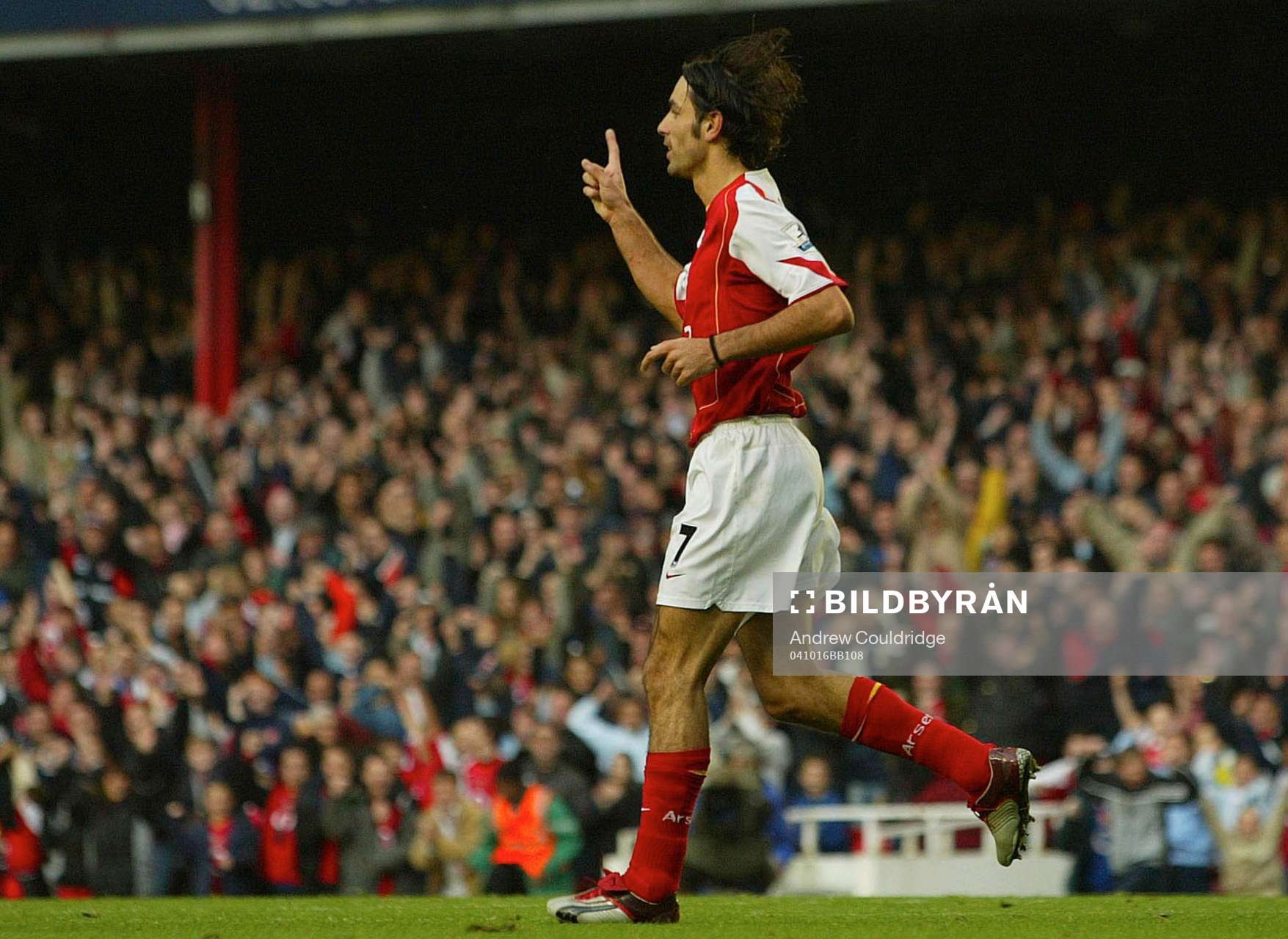 Robert Pires, Arsenal,  jubel