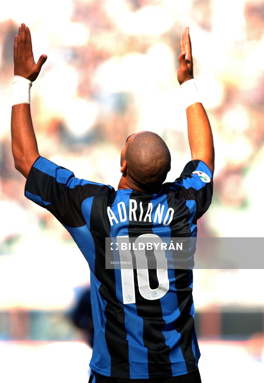 Adriano, Inter, jubel